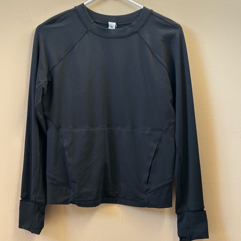 Lululemon black thermal shirt